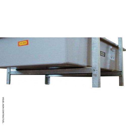 Support (paire) pour rayonnage 400 – CEMO – Accessoire de rayonnage, référence CE 7668 1