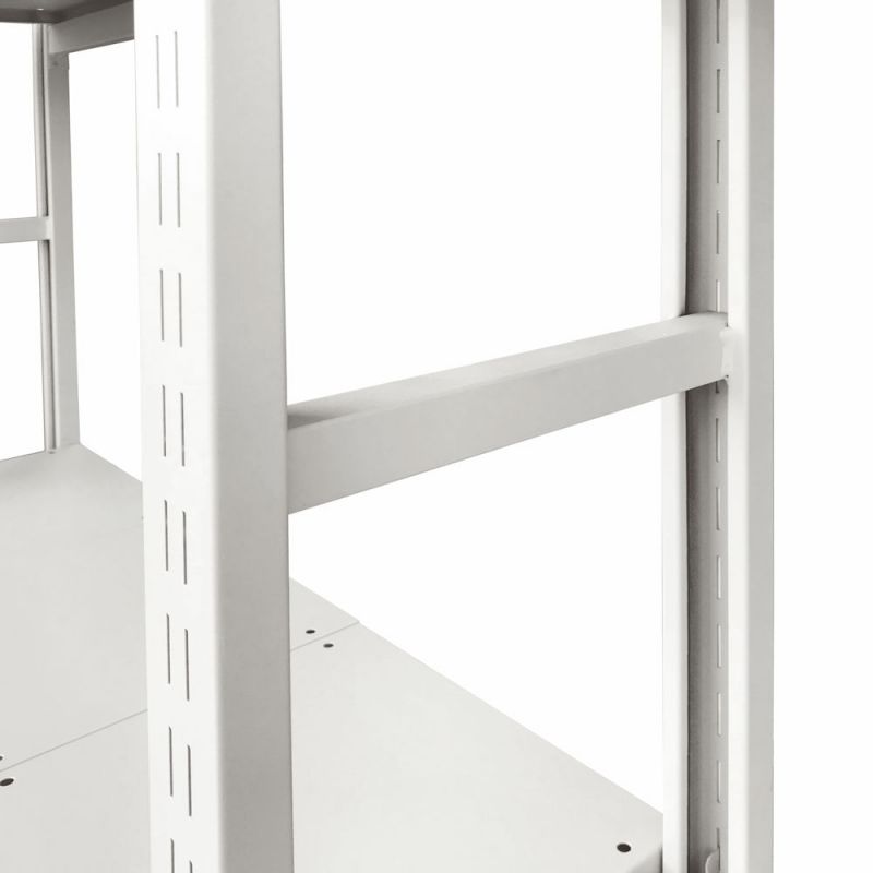 Rayonnages métalliques multi-usages RAYARCH – 2000 mm, profondeur 300 ou 600 mm, 5 étagères, charge 300 kg/étagère 3