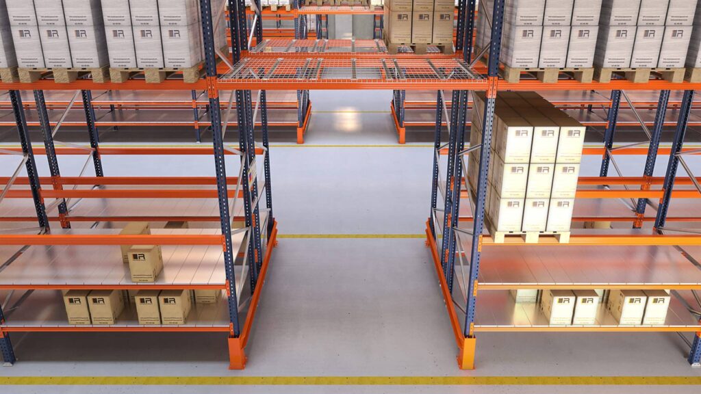 Rayonnage métallique 1800 mm – 1000 kg, 2000 kg, 3000 kg, 4000 kg, 5000 kg, 6000 kg, 7000 kg, 8000 kg, 9000 kg, 10000 kg, 11000 kg, 12000 kg, 12000 kg - Image 2