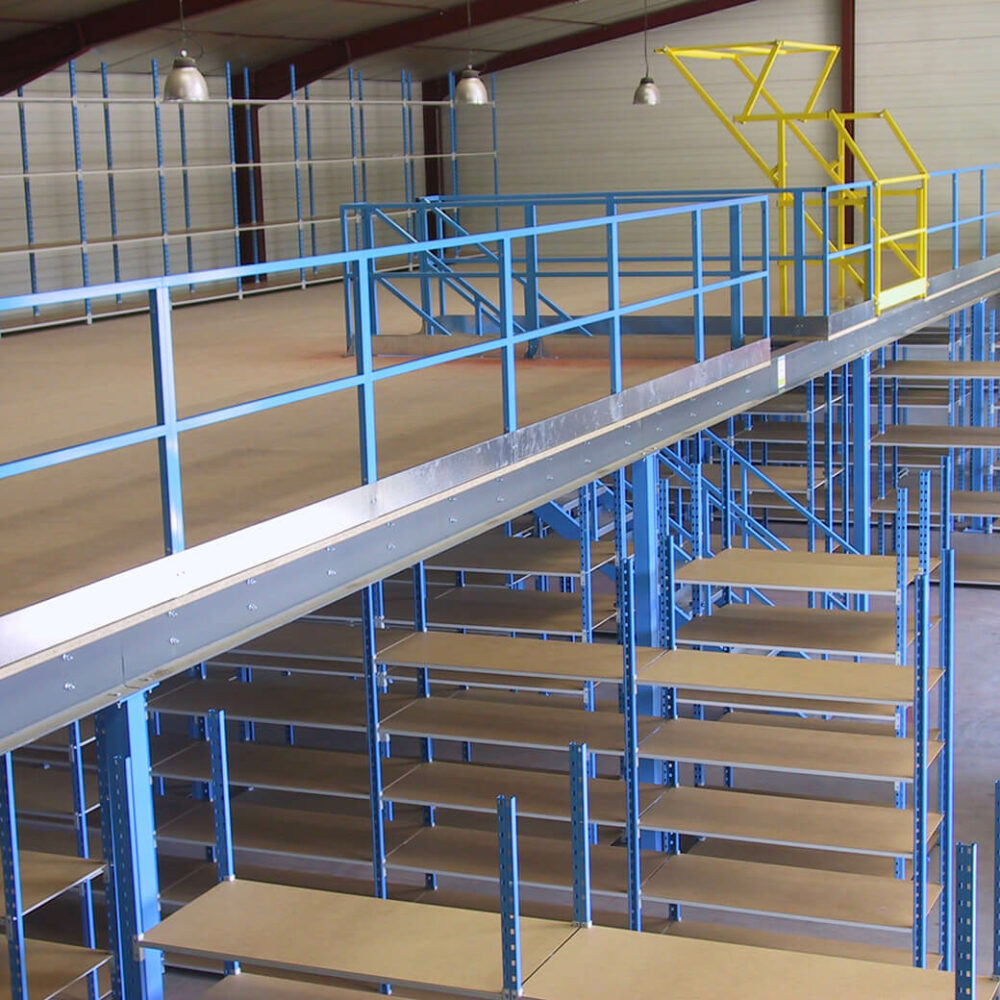 Plateforme industrielle longue portée XLS – portée jusqu&rsquo;à 8 ml, charge jusqu&rsquo;à 1 tonne/m², sur-mesure 4