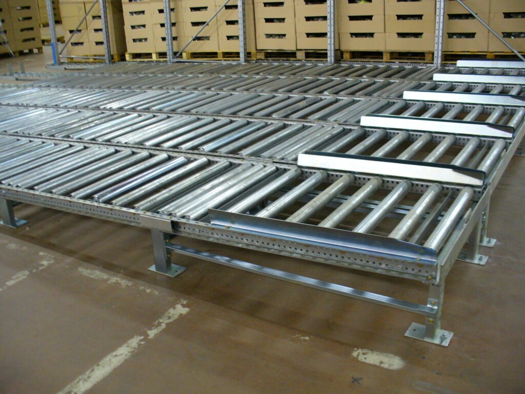 Ligne de stockage dynamique palette FIFO et LIFO – stockage par gravité de palettes Euro ou non standard - Image 3
