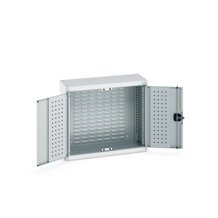 Armoire murale à bacs CUBIO BOTT – Hauteur 700 mm, largeur 800 ou 1050 mm, profondeur 325 mm, 2 portes 3
