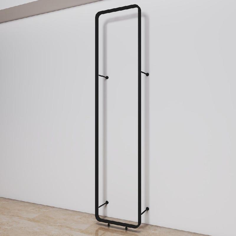 Cadre tube 60x20mm angle rond Pas 36 mm L650xH3000mm – noir 1