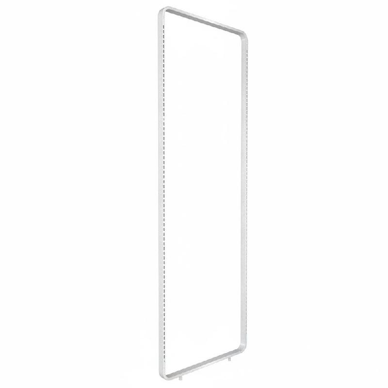Cadre tube 60x20mm angle rond Pas 36 mm L950xH3000mm – blanc - Image 1