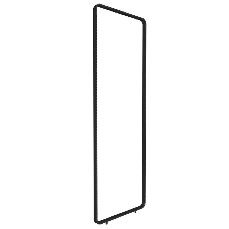 Cadre tube 60x20mm angle rond Pas 36 mm L950xH3000mm – noir - Image 1