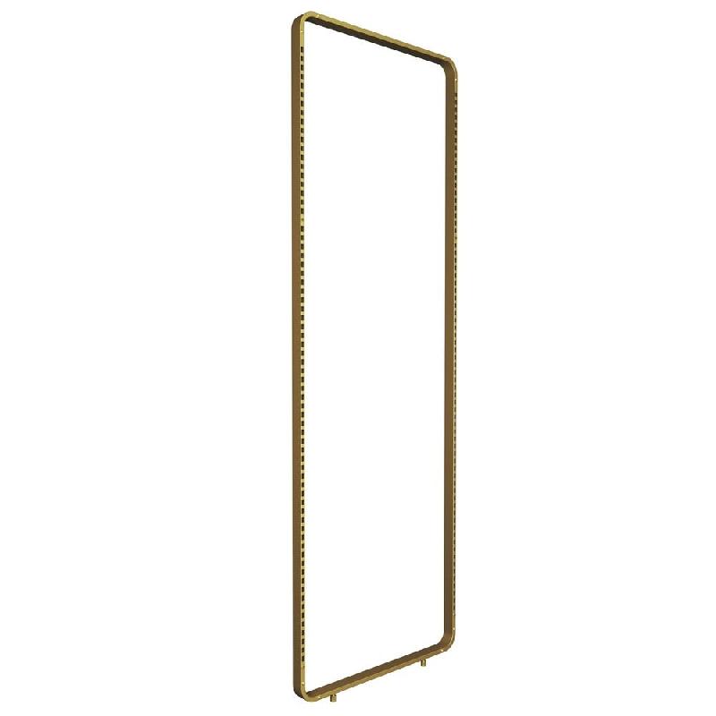 Cadre tube 60x20mm angle rond Pas 36 mm L950xH3000mm – or bronze - Image 1