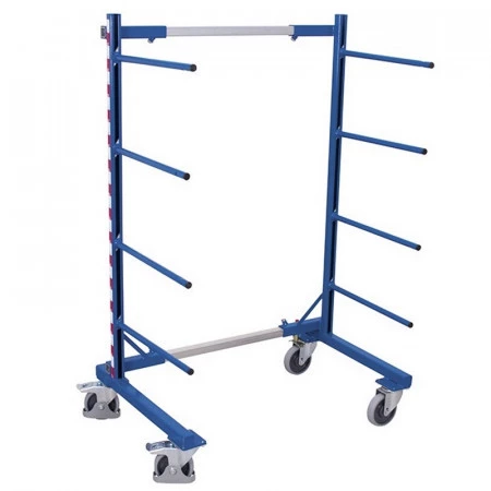 Cantilever mobile réglable simple ou double face – 2 ou 3 montants – 8 à 24 bras – Charge max. 400 kg 2