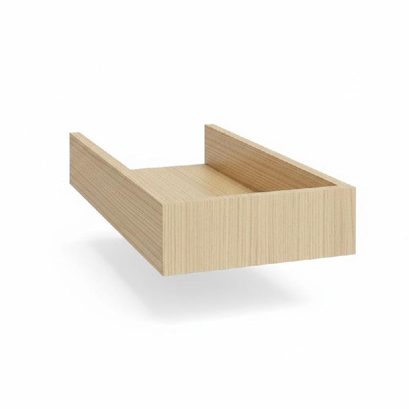 Casquette pour montant Totem 30x60x10cm – chêne sorano clair - Image 1