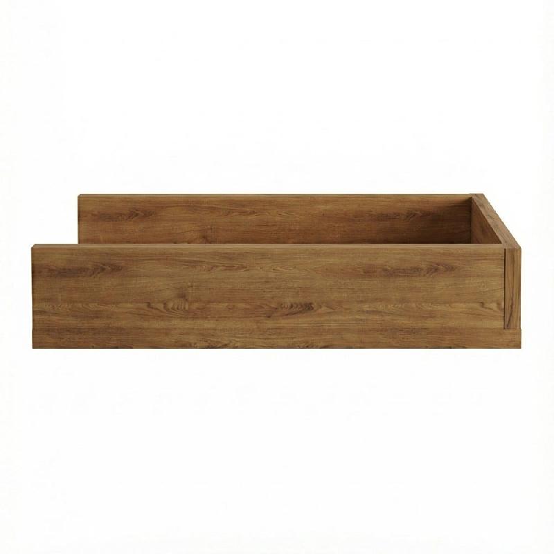 Casquette pour montant Totem 30x60x10cm – chêne Sherman cognac - Image 2