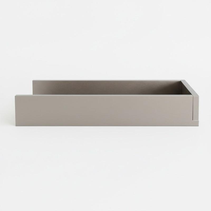 Casquette pour montant Totem 30x60x10cm – gris alu - Image 1