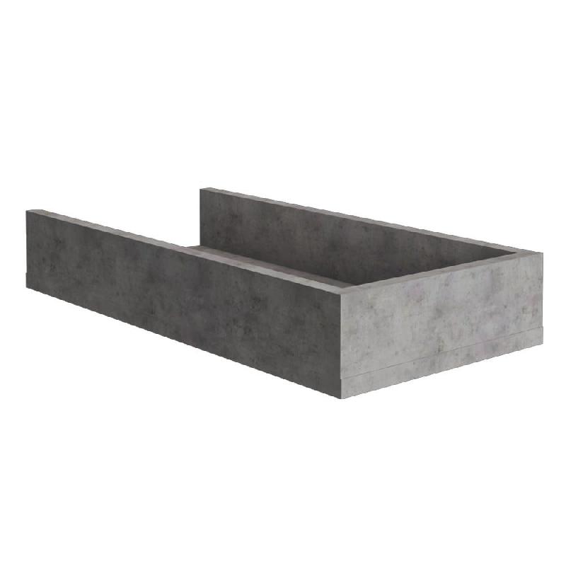 Casquette pour montant Totem 30x60x10cm – gris chicago - Image 1