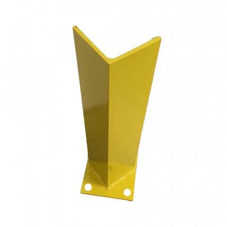 Cornière de protection pour rayonnage – Sabot hauteur 400 mm en acier jaune – Réf. 19.2037.01 2