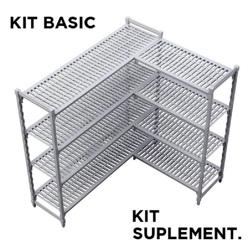 Etagère supplémentaire windshelving 45,5x91x180cm acier - Image 1