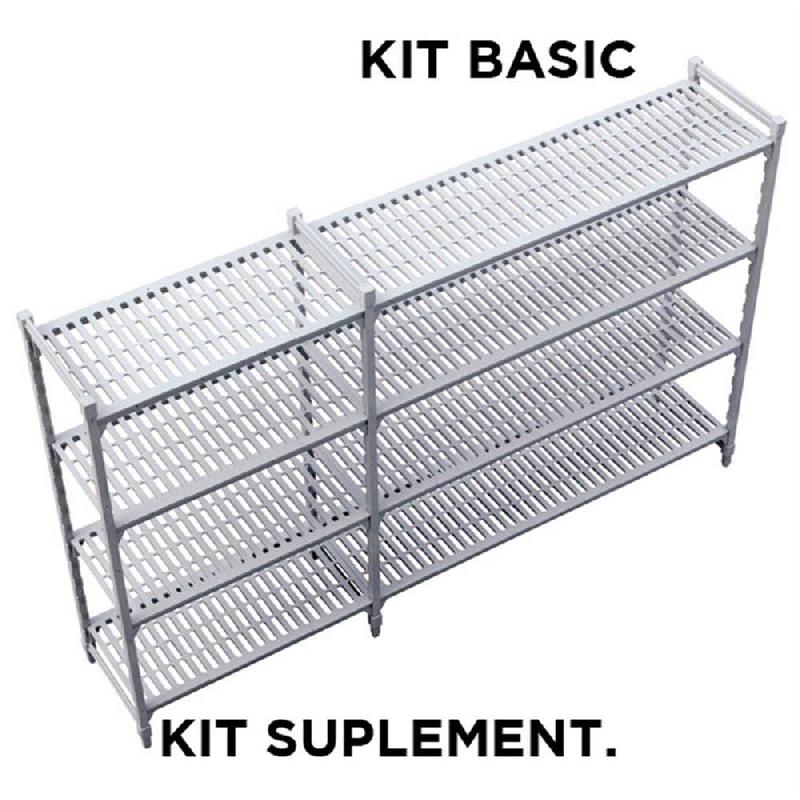 Etagère supplémentaire windshelving 61x122x180cm acier - Image 1