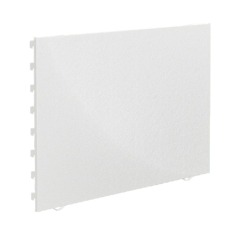 Fond lisse 70x40cm – Blanc – Acier résistant pour rayonnage métallique - Image 1