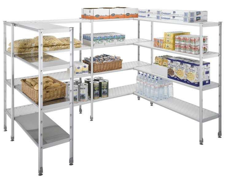ITALCONCEPT L2G Rayonnage Aluminium Charge Lourde, 5 Niveaux, 2055 x 1180 x 630mm – 3616350046734 - Image 1