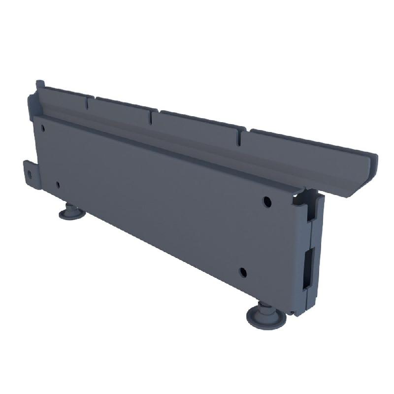 Pied réglable pour montant double GP25 H11,5 cm anthracite P40 cm - Image 1