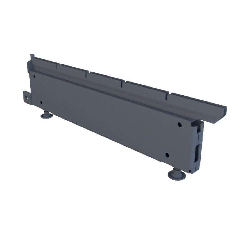Pied réglable pour montant double GP25 H11,5 cm anthracite P50 cm - Image 1