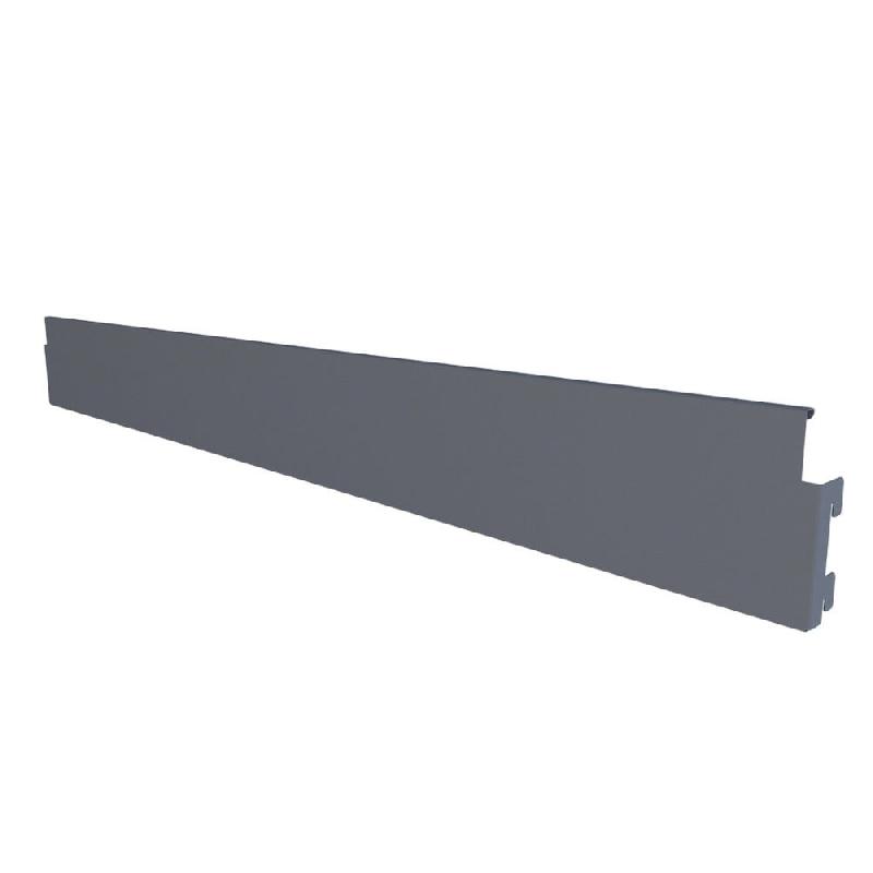 Plinthe pour gondole GP25 avec pieds H11,5 cm anthracite L100 cm - Image 1