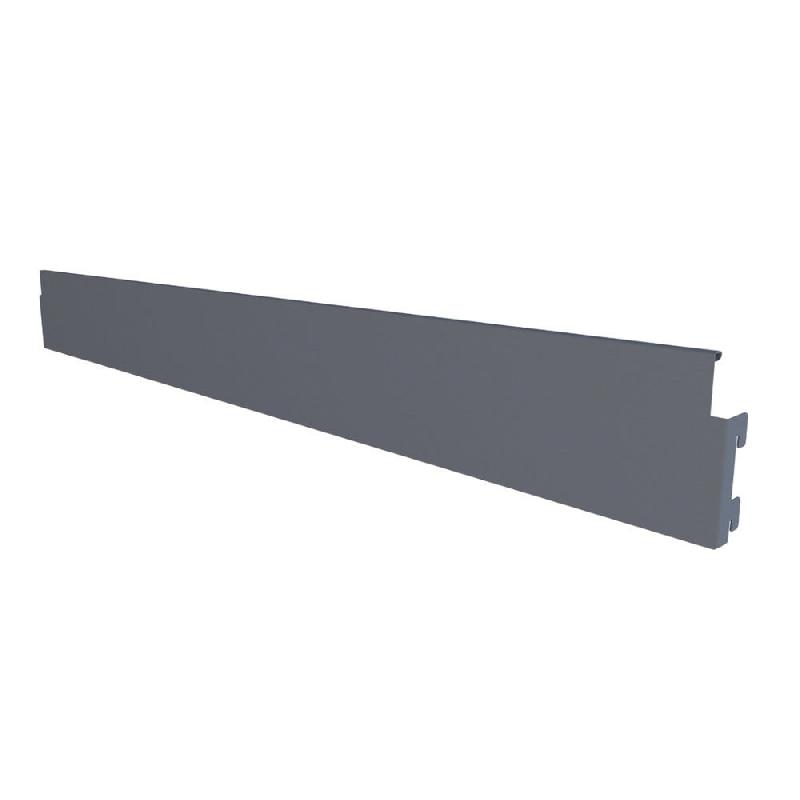 Plinthe pour gondole GP25 avec pieds H11,5 cm anthracite L133 cm - Image 1