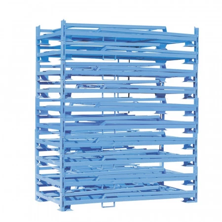 Rack de stockage pour pneus – Rayonnage métallique robuste 2400x1200x1800 mm – Réf. 12.1860.02 – Charge 800 kg 3