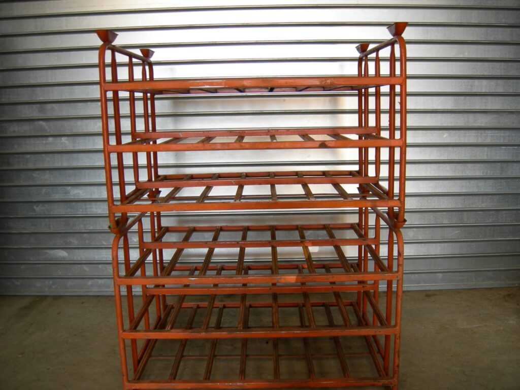 Rack mobile avec châssis à étagères – 100 × 112 × 80 cm – 670 litres – Référence 100.120.80 - Image 3