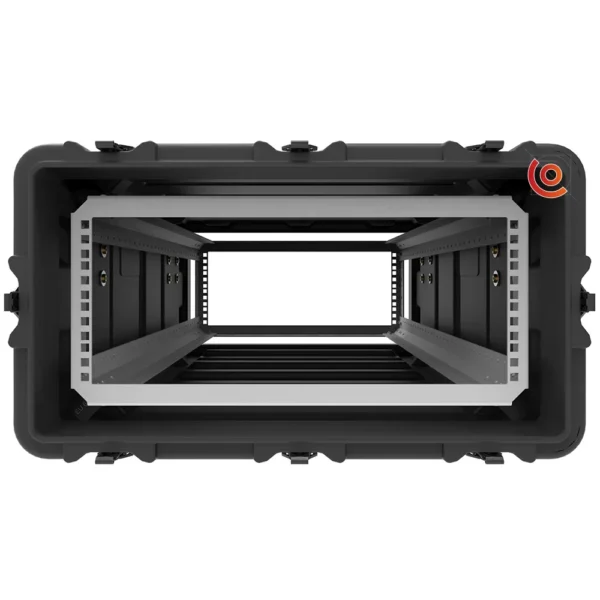 Rack Peli™ Euro-V 4U – rack mobile 19&Prime; pour déploiements rapides, 4U, profondeurs 610 ou 762 mm 2