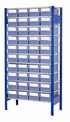 Rayonnage bacs div 426 Depart 2000x1000x426mm – 40 BACS 1