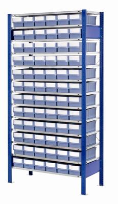 Rayonnage bacs div 426 Depart 2000x1000x426mm – 72 BACS 1