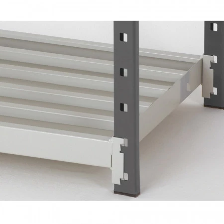 Rayonnage de rétention à 3 modèles de bacs – Hauteur 2 m – 5 niveaux – Fabrication française 2