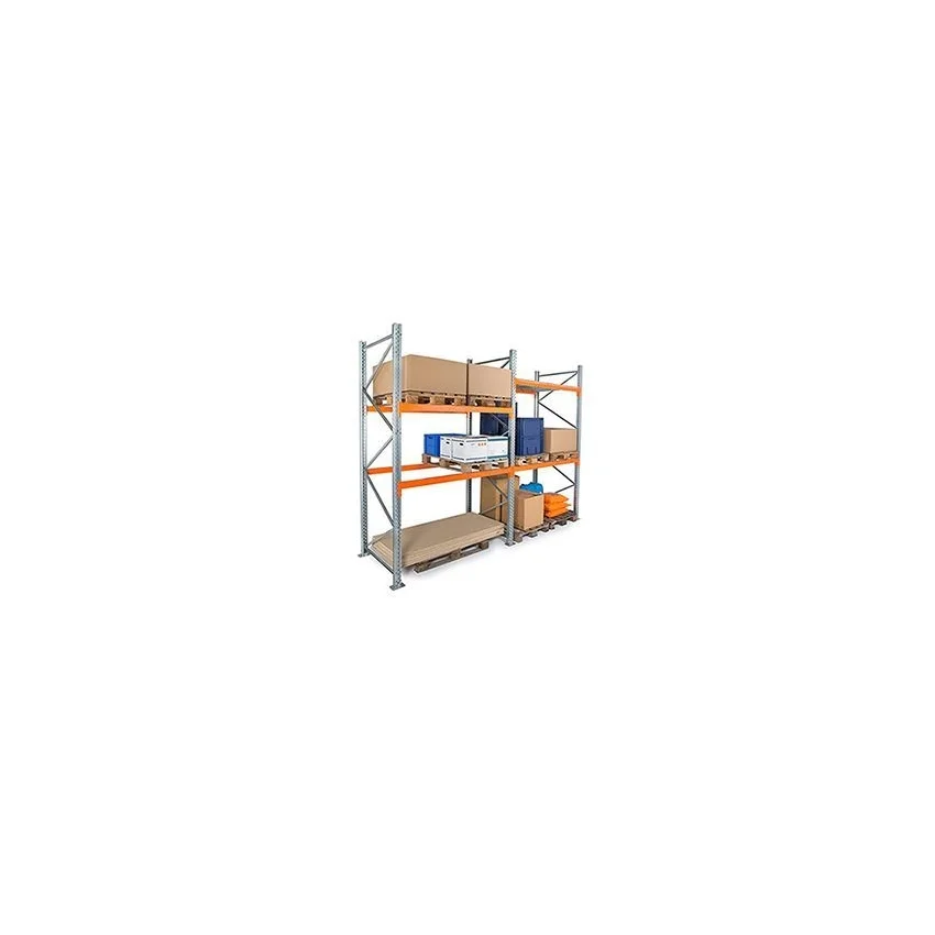 Rayonnage Epsirack charges lourdes à palettes – 4500 kg par niveau – hauteur 3000 à 8000 mm 1