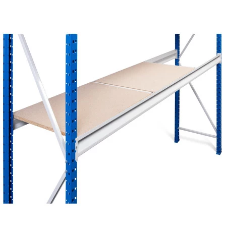 Rayonnage industriel mi-lourd polyvalent – Hauteur 2000 mm avec 2 niveaux – Charge 850 kg par niveau 4