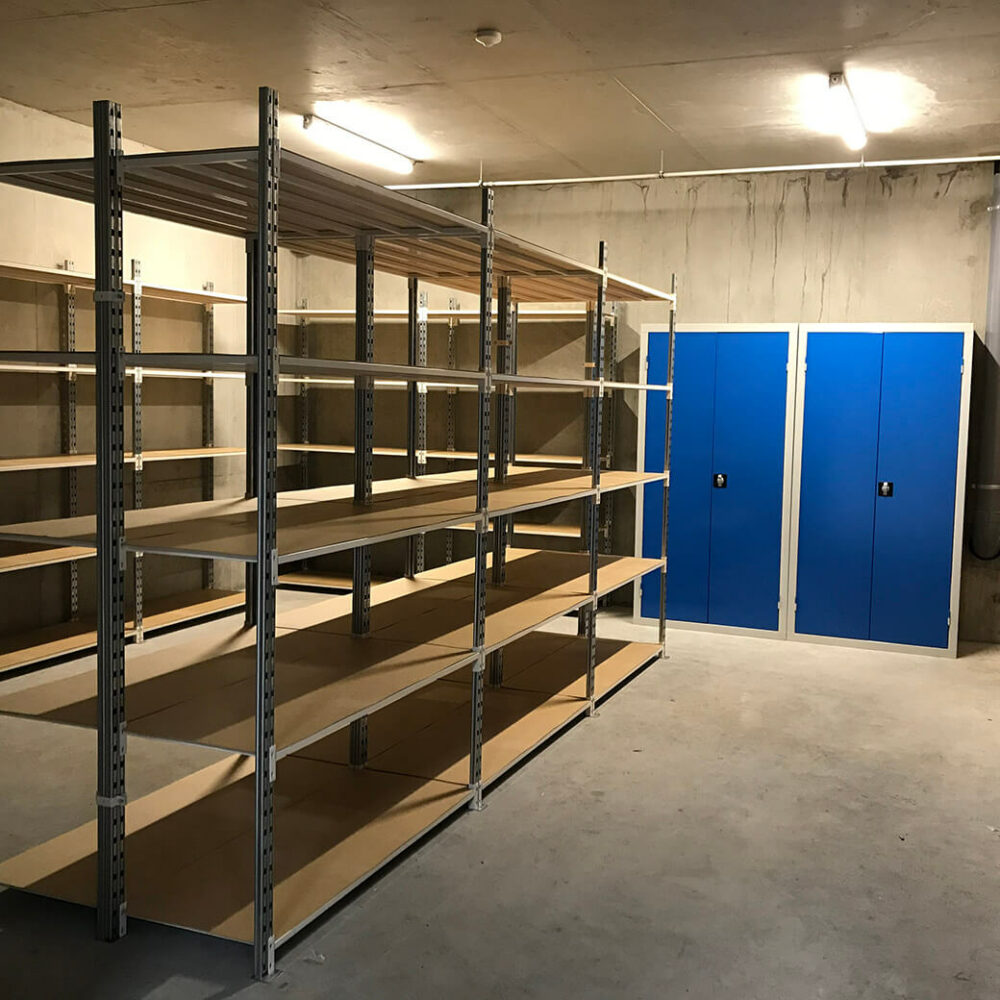 Rayonnage léger ProfilTUB – Rack métallique pour stockage jusqu&rsquo;à 250 kg par niveau – Fabriqué en France par Diplex 3