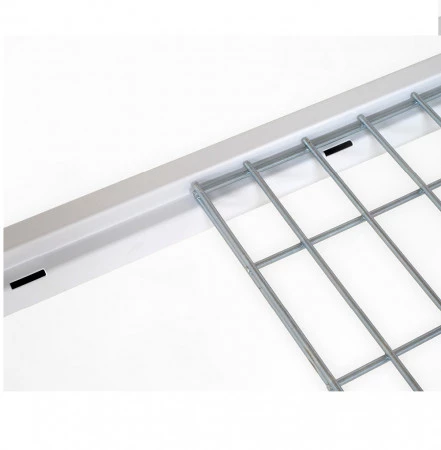 Rayonnage mi-lourd grillagé sécurisé – Hauteur 2000 ou 2500 mm – Longueur 1800 mm – Profondeur 600 ou 800 mm - Image 3