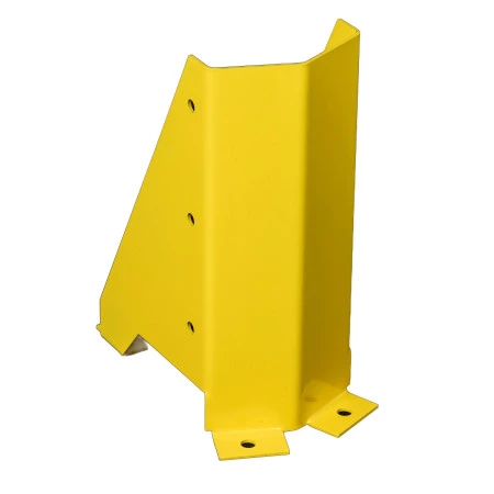 Sabot de protection standard pour rayonnages – Acier renforcé 4 ou 5 mm – Hauteur 400 mm – Références 19.2140.01 et 19.2140.02 2