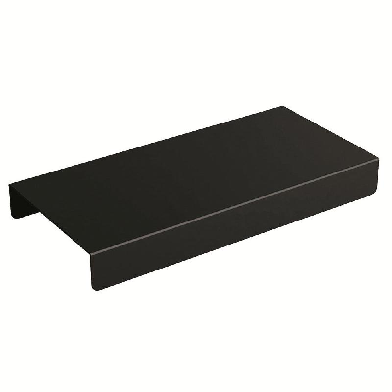 Tablette 25x12cm pour barre de charge rectangulaire – noire - Image 1
