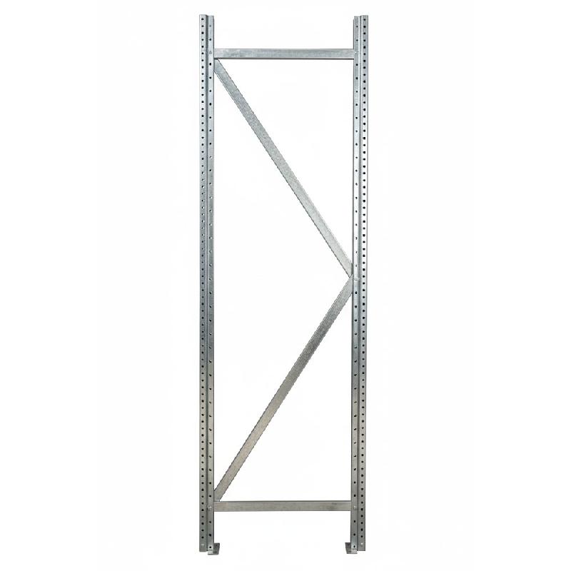 Echelle rayonnage mi lourd gv4 h.2500 x p.1000 mm pré-galvanisée – 5713766 - Image 1