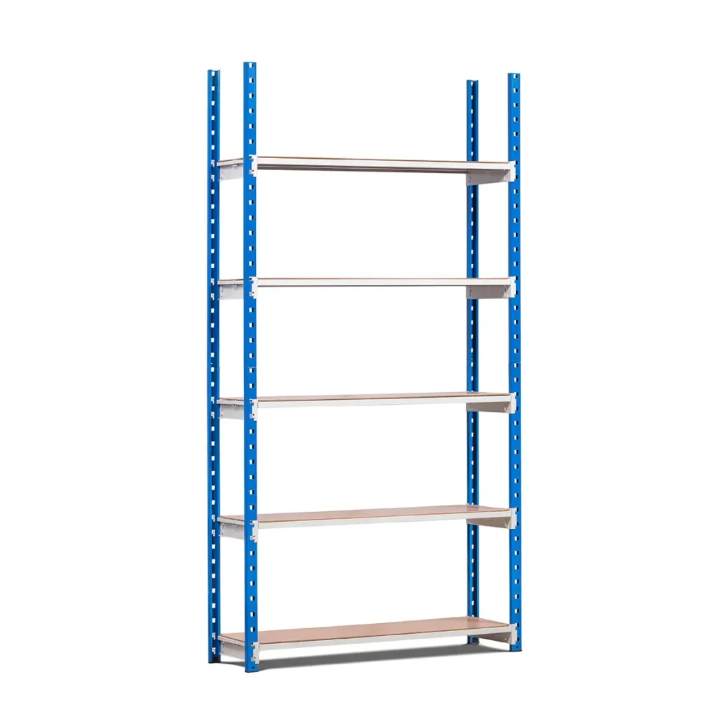 Rayonnage léger polyvalent – Tubulaire ou à tablettes, acier résistant, finition époxy - Image 1