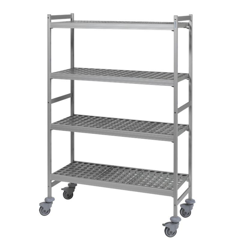 Rayonnage mobile clayettes polymère 6611 Fermostock L 1077 mm – 4 - Image 1