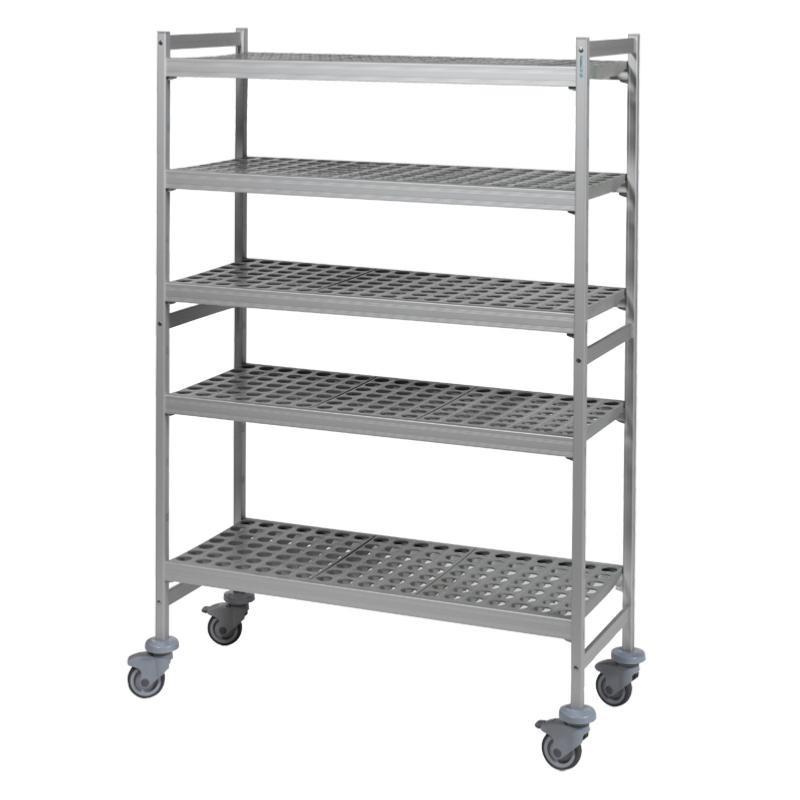 Rayonnage mobile clayettes polymère 6611 Fermostock L 1077 mm – 5 - Image 1