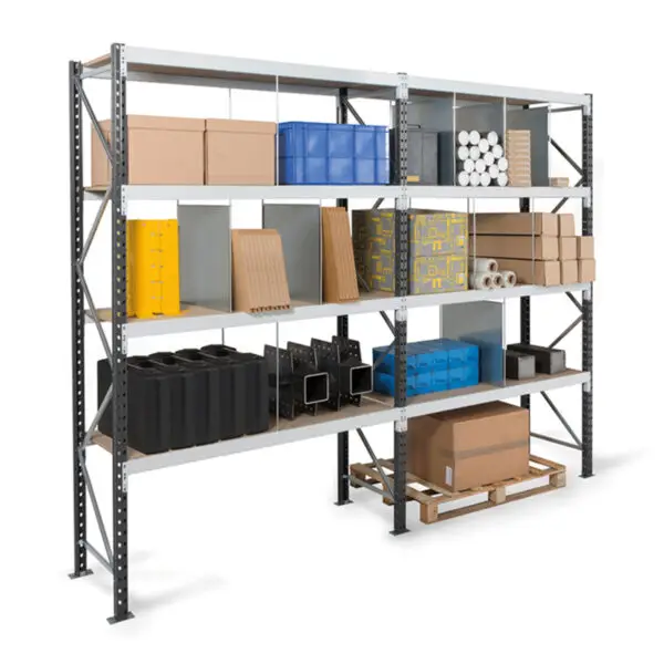 Rayonnage pour stockage mi-lourd – 1500 kg par niveau de charge - Image 2