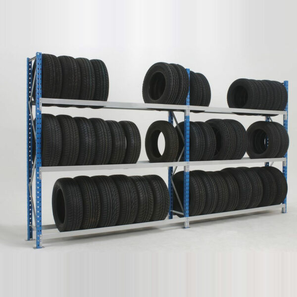 Rack à pneus – Stockage véhicules légers – Hauteur 2000 mm 3 niveaux ou 2500 mm 4 niveaux – Finition galvanisé 3